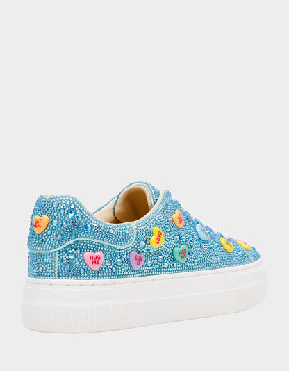 SIDNY MINT MULTI HEARTS - SHOES - Betsey Johnson