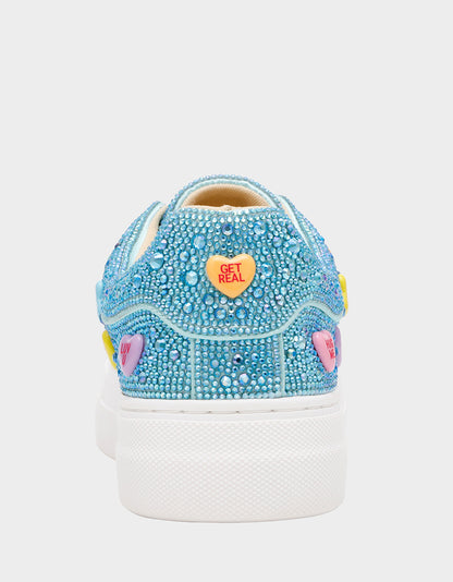 SIDNY MINT MULTI HEARTS - SHOES - Betsey Johnson