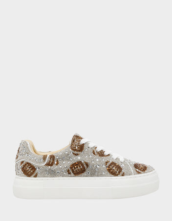 Sidny Silver Football Sneaker