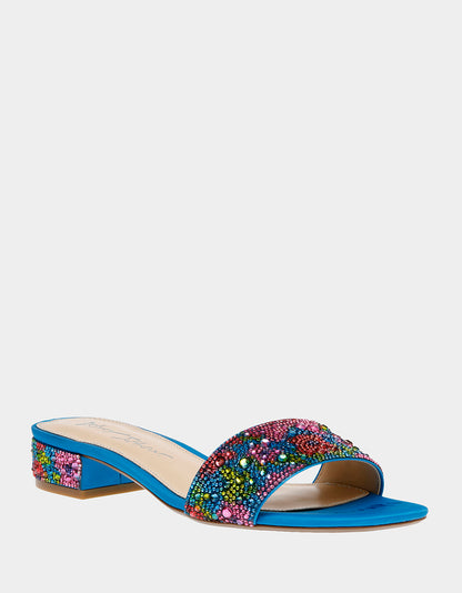 SUNNY BLUE POPPY - SHOES - Betsey Johnson