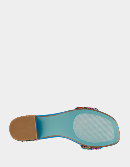 SUNNY BLUE POPPY - SHOES - Betsey Johnson