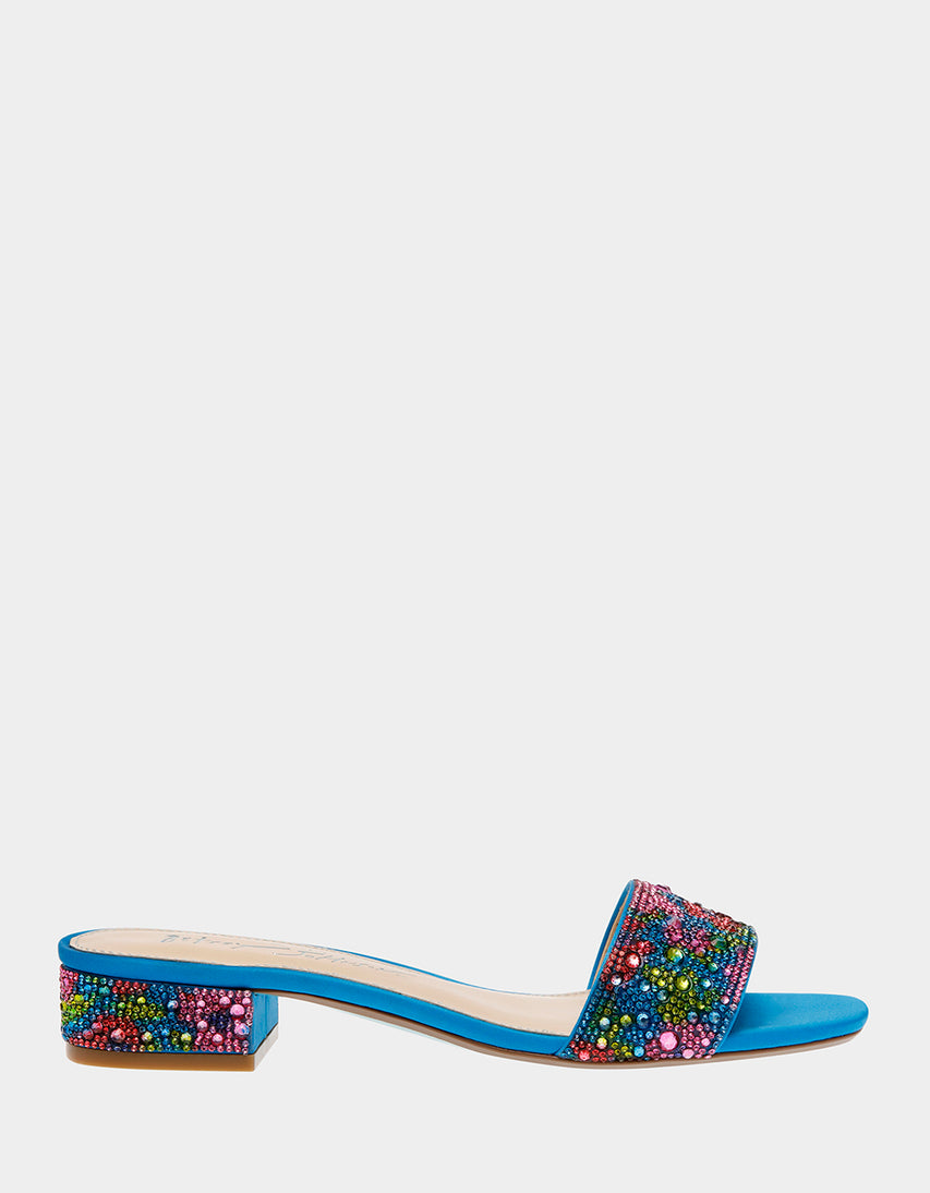 SUNNY BLUE POPPY - SHOES - Betsey Johnson