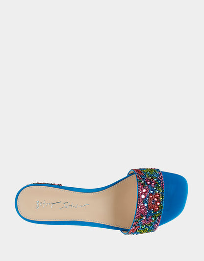 SUNNY BLUE POPPY - SHOES - Betsey Johnson