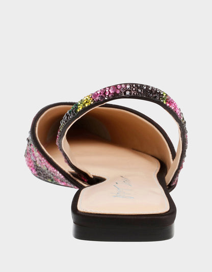 VANCE BLACK/PINK FLORAL - SHOES - Betsey Johnson