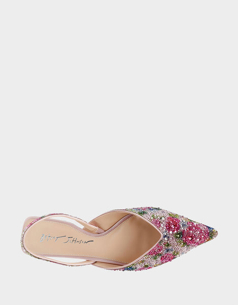 VANCE FLORAL MULTI - SHOES - Betsey Johnson