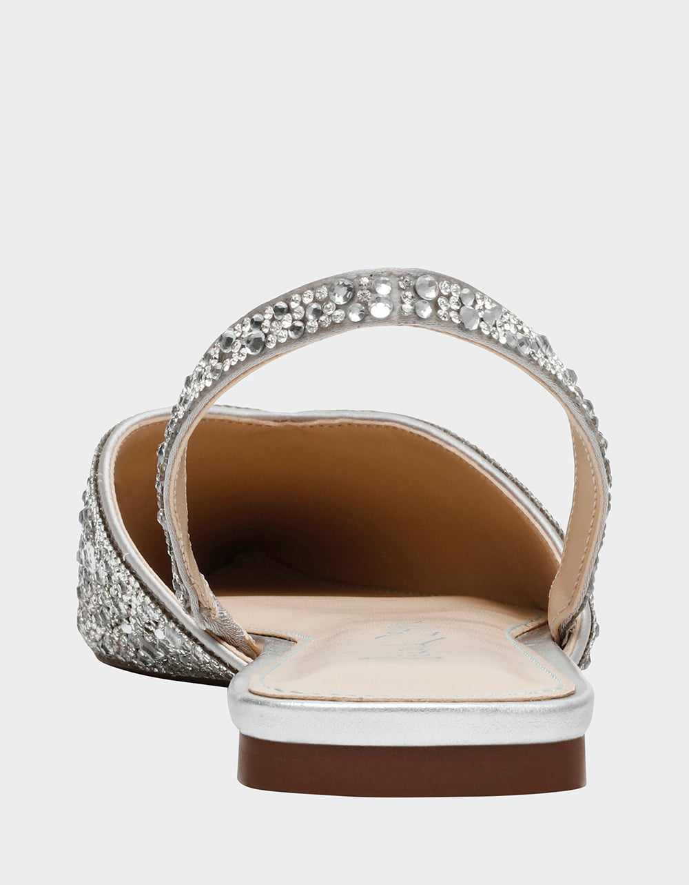 blue by betsey johnson molly rhinestone slingback dress flats Betsey Johnson Womens Molly Pointed Toe Slingback Slingback Flats
