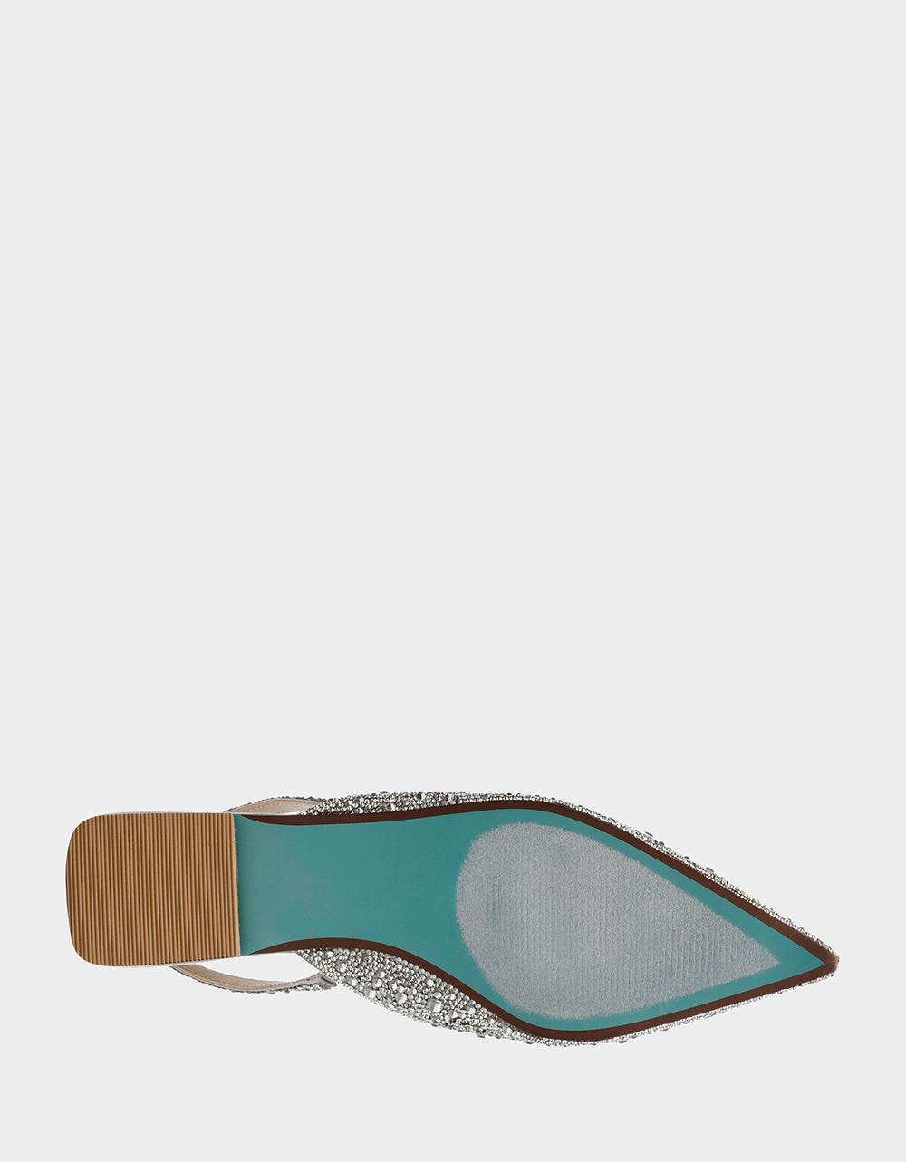VANCE SILVER Rhinestone Slingback Flats | Women's Flats Betsey Johnson VANCE SILVER Rhinestone Slingback Flats | Women's Flats Betsey Johnson