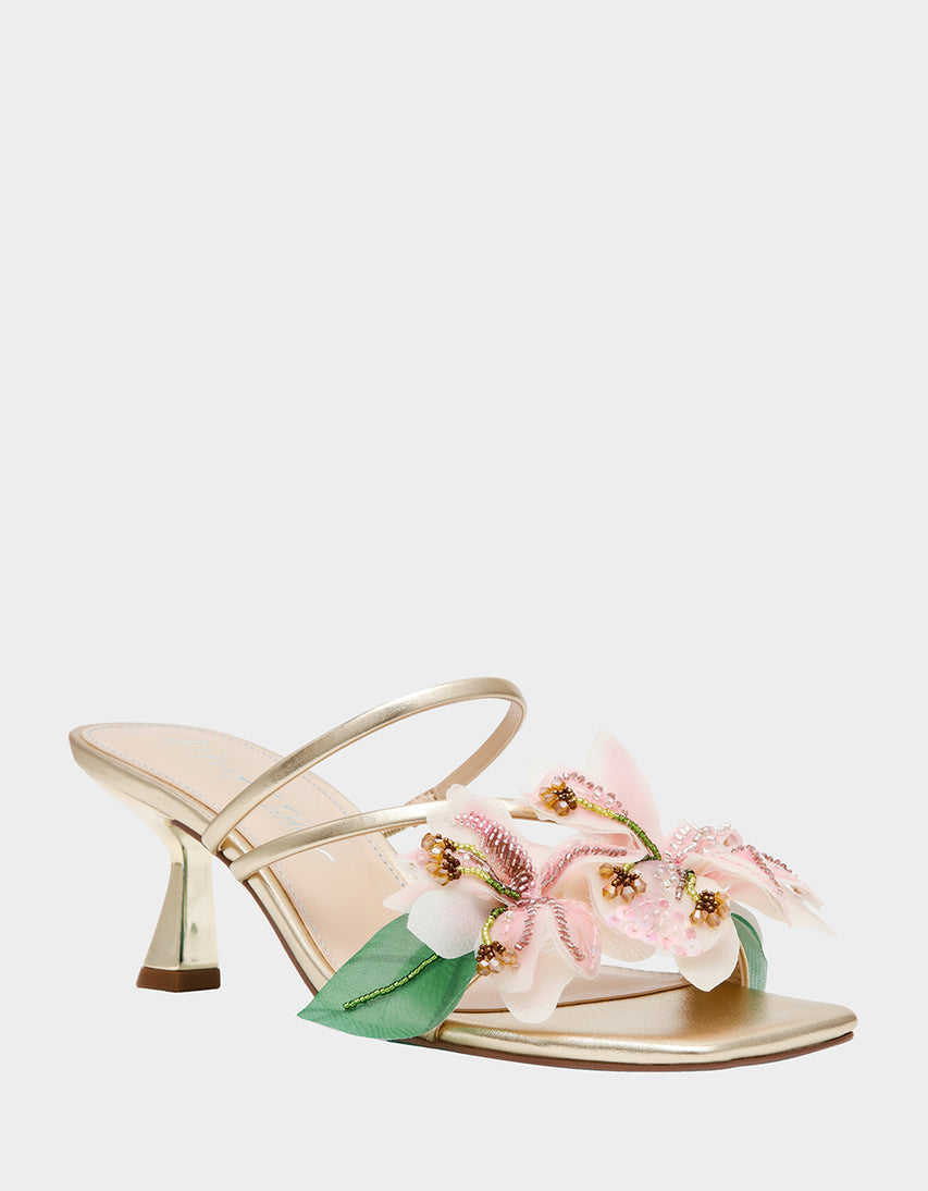 WELLS LIGHT GOLD - SHOES - Betsey Johnson