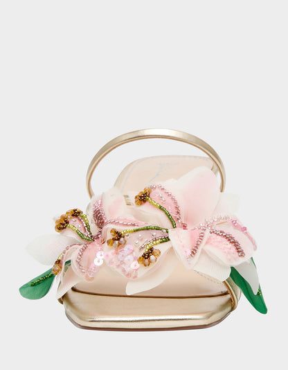 WELLS LIGHT GOLD - SHOES - Betsey Johnson