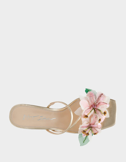 WELLS LIGHT GOLD - SHOES - Betsey Johnson