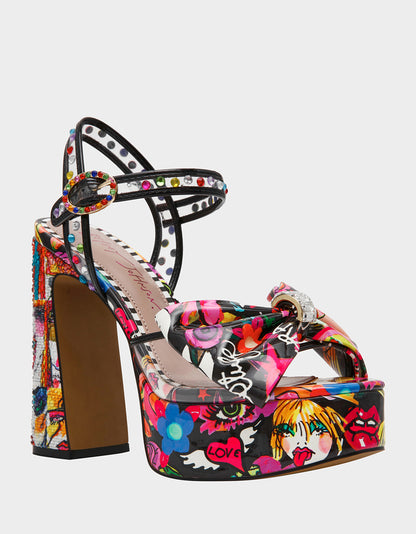 SHELLEY BRIGHT MULTI - SHOES - Betsey Johnson