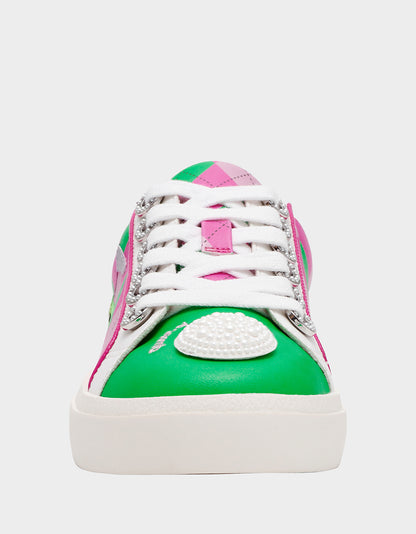 SHERRIE PINK/GREEN MULTI - SHOES - Betsey Johnson