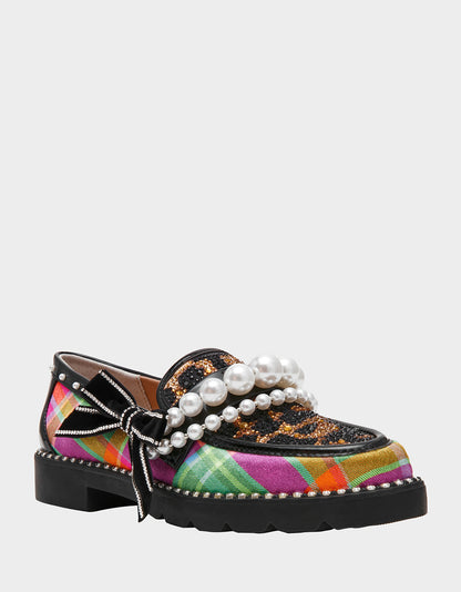 SHILOH PLAID MULTI - SHOES - Betsey Johnson