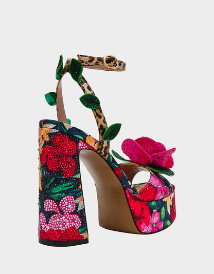 SIERRA FLORAL MULTI - SHOES - Betsey Johnson