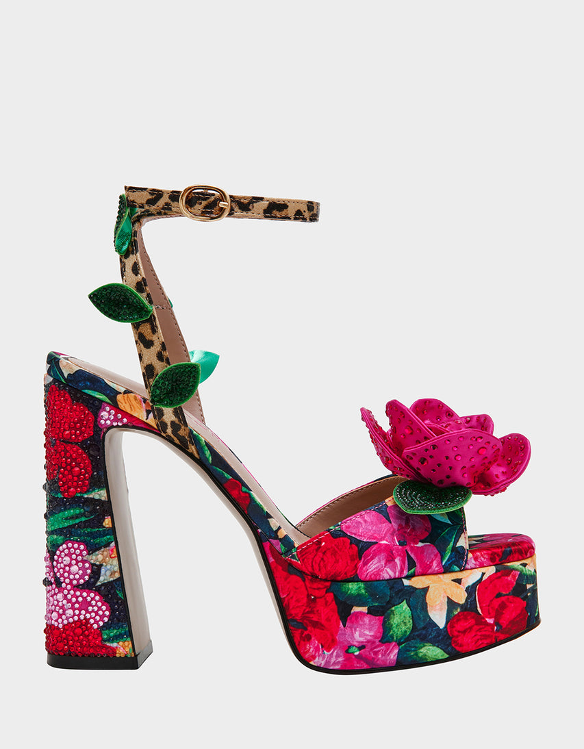 SIERRA FLORAL MULTI - SHOES - Betsey Johnson