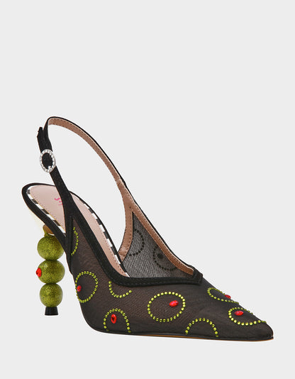 SPRITZ BLACK MULTI - SHOES - Betsey Johnson