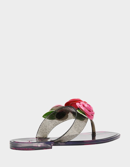 TRENTEN BLACK ROSE - SHOES - Betsey Johnson