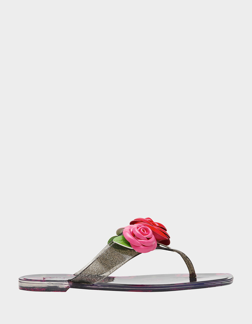 TRENTEN BLACK ROSE - SHOES - Betsey Johnson