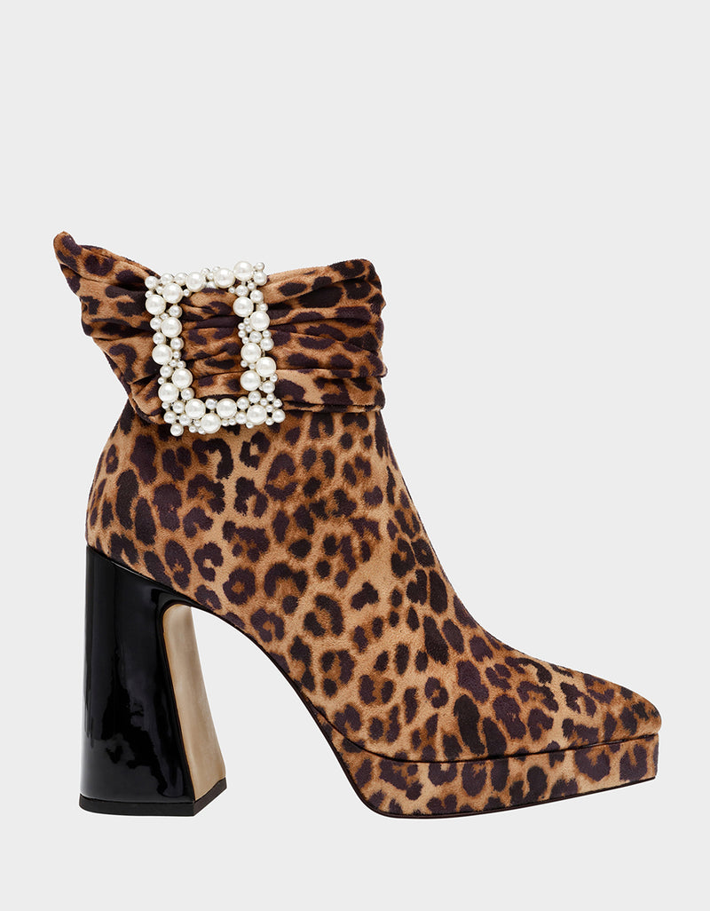 Hobbs leopard print boots hotsell