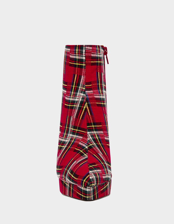RAYLAN RED PLAID - SHOES - Betsey Johnson