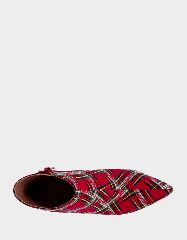 RAYLAN RED PLAID - SHOES - Betsey Johnson