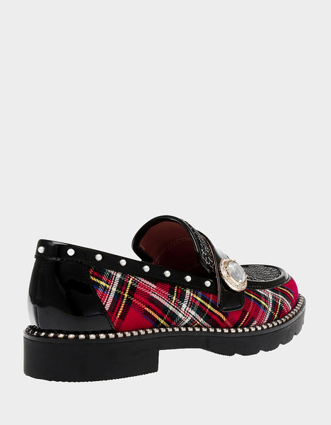 MARIAM RED MULTI - SHOES - Betsey Johnson