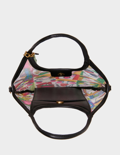 FACES MINI MESH BAG MULTI - HANDBAGS - Betsey Johnson