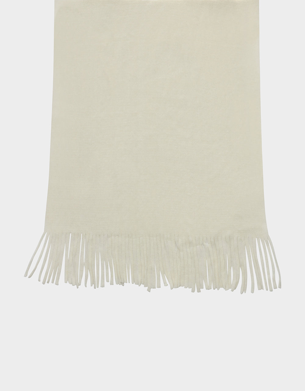 POM BEANIE & FRINGE SCARF BOX IVORY - view 4