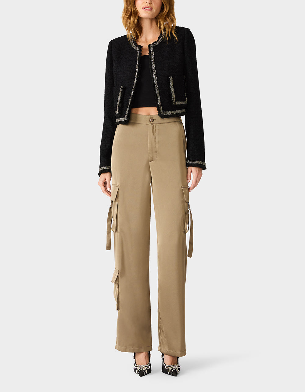 BACK TO SCHOOL BADDIE BLAZER BLACK - APPAREL - Betsey Johnson - view 2