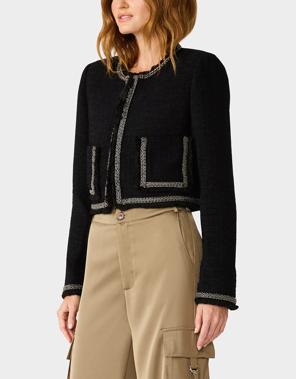 BACK TO SCHOOL BADDIE BLAZER BLACK - APPAREL - Betsey Johnson - view 4