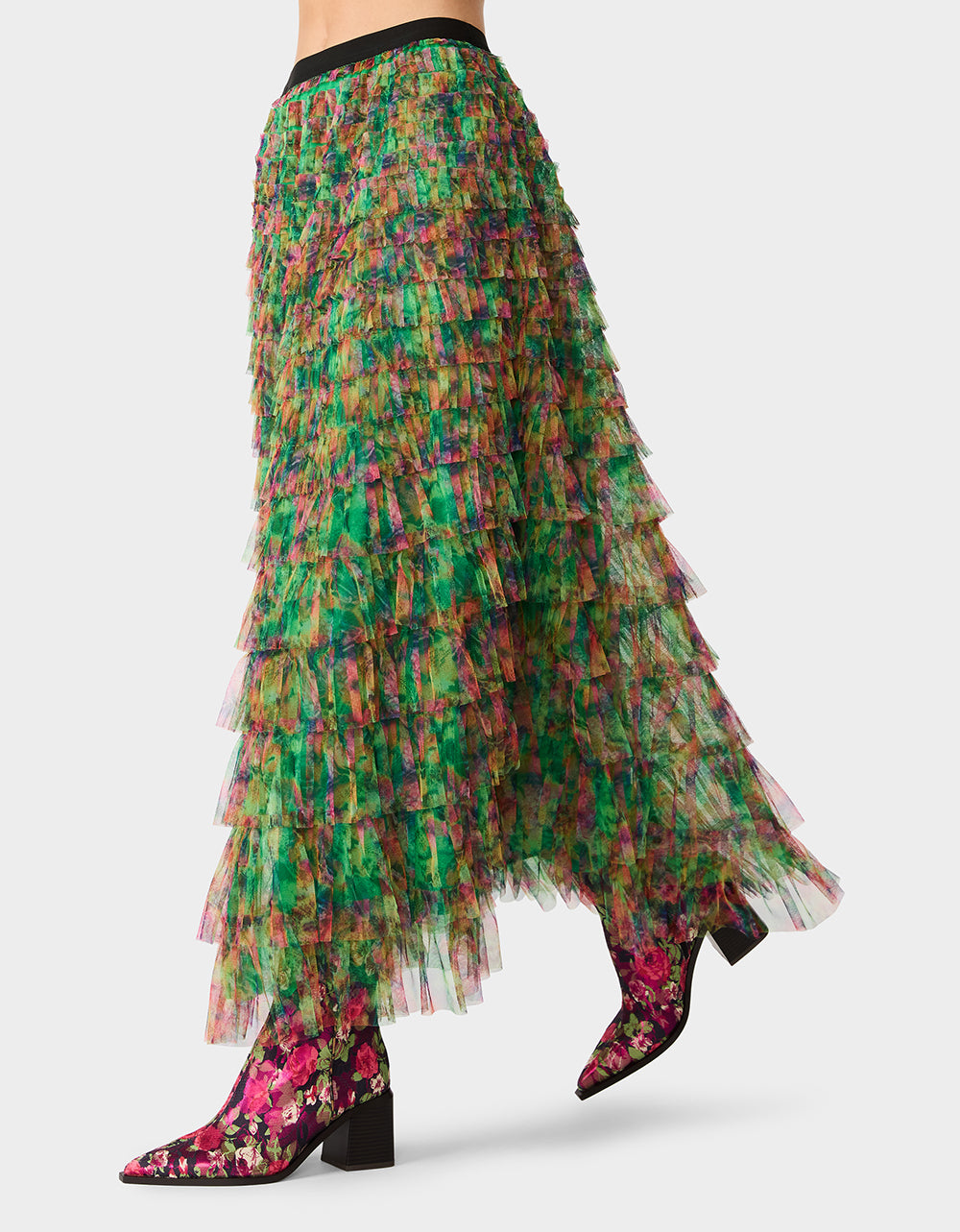 LOVELY LAYERS SKIRT GREEN - view 4
