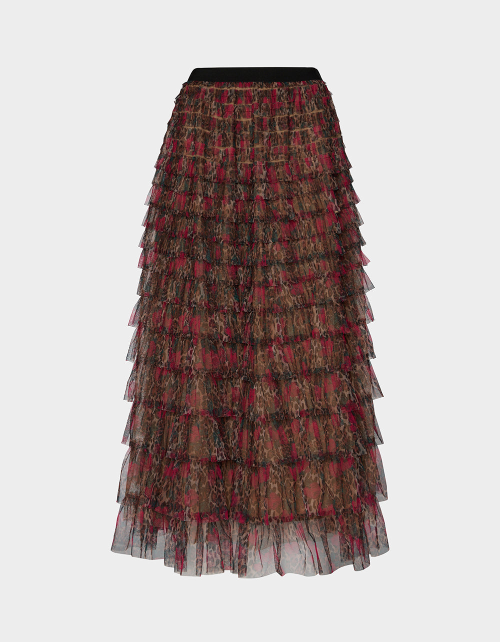 LOVELY LAYERS SKIRT LEOPARD ROSE - view 2