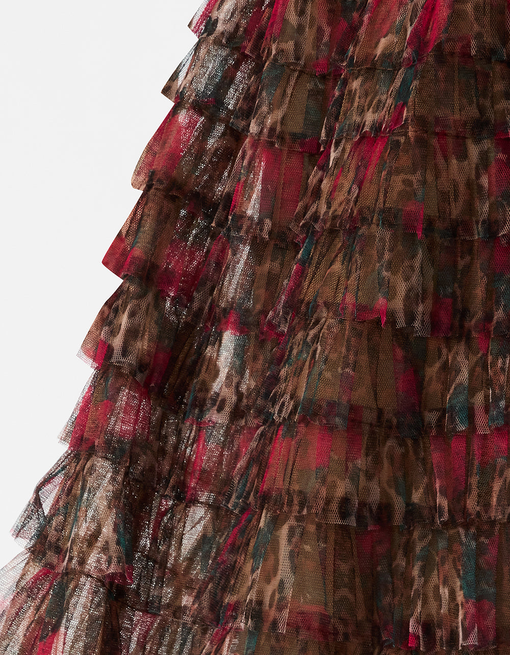 LOVELY LAYERS SKIRT LEOPARD ROSE - view 8
