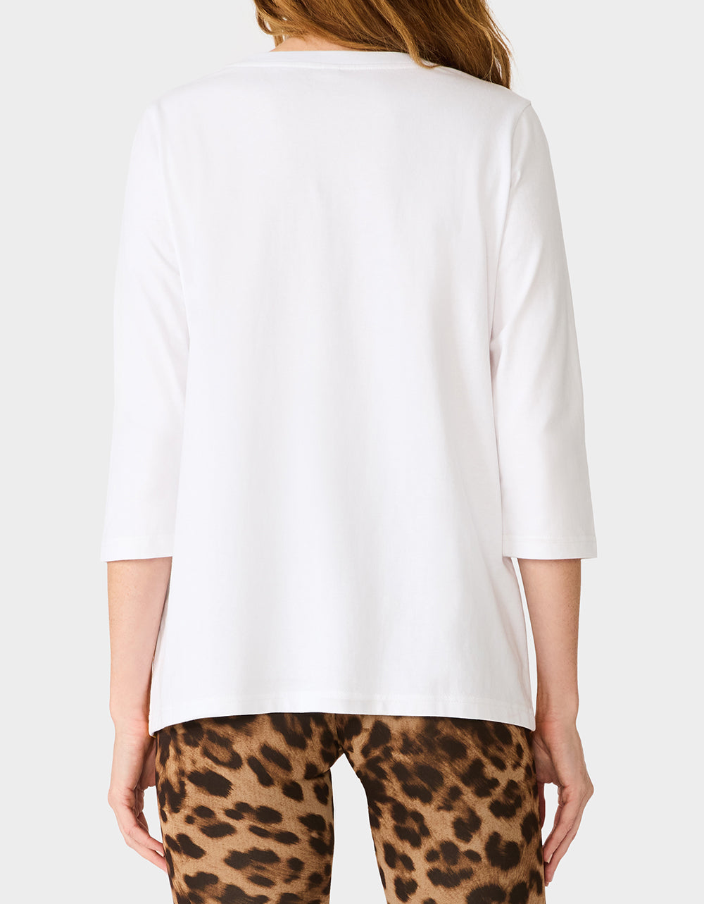 BETSEY FACE 3/4 SLEEVE GRAPHIC T-SHIRT MULTI - view 5