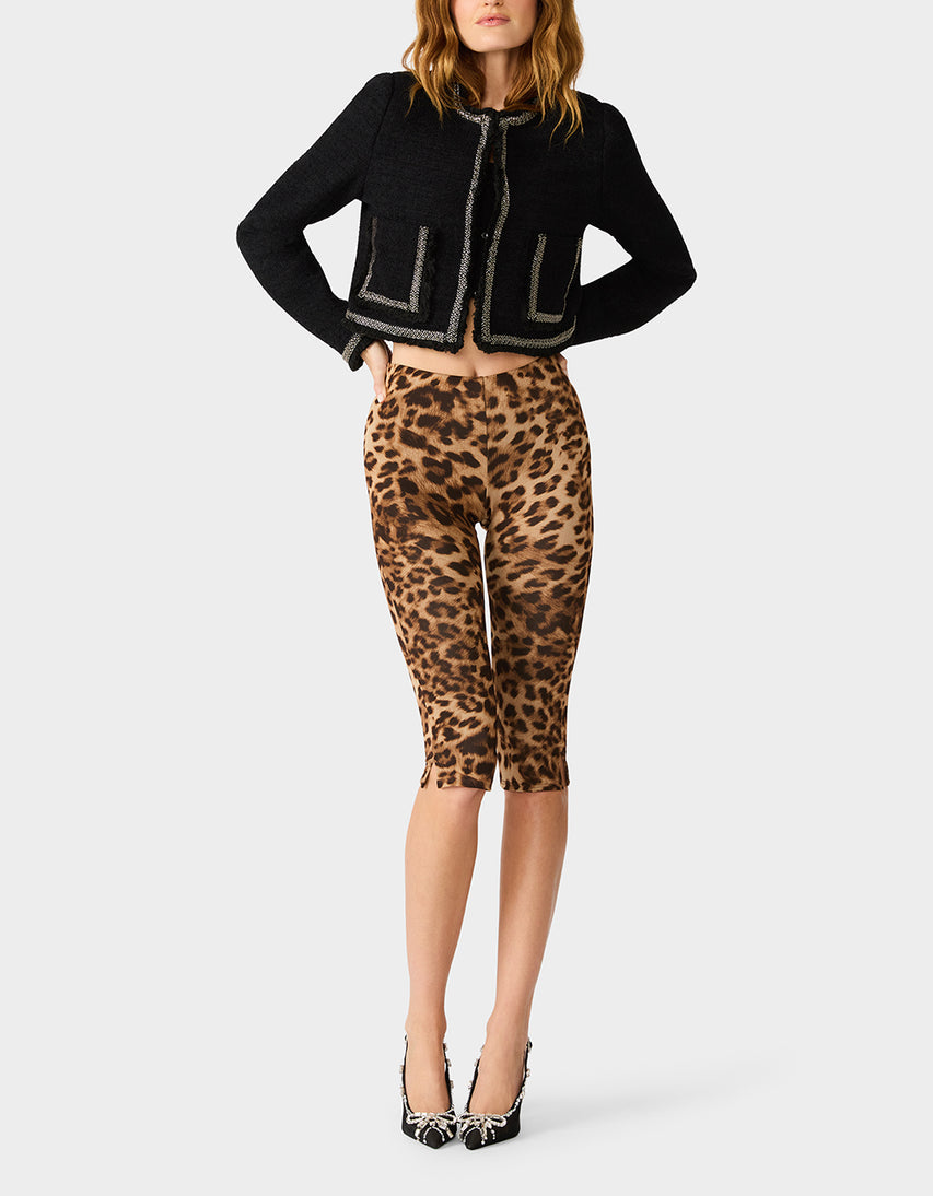 PURRFECT CAPRI PANTS BROWN