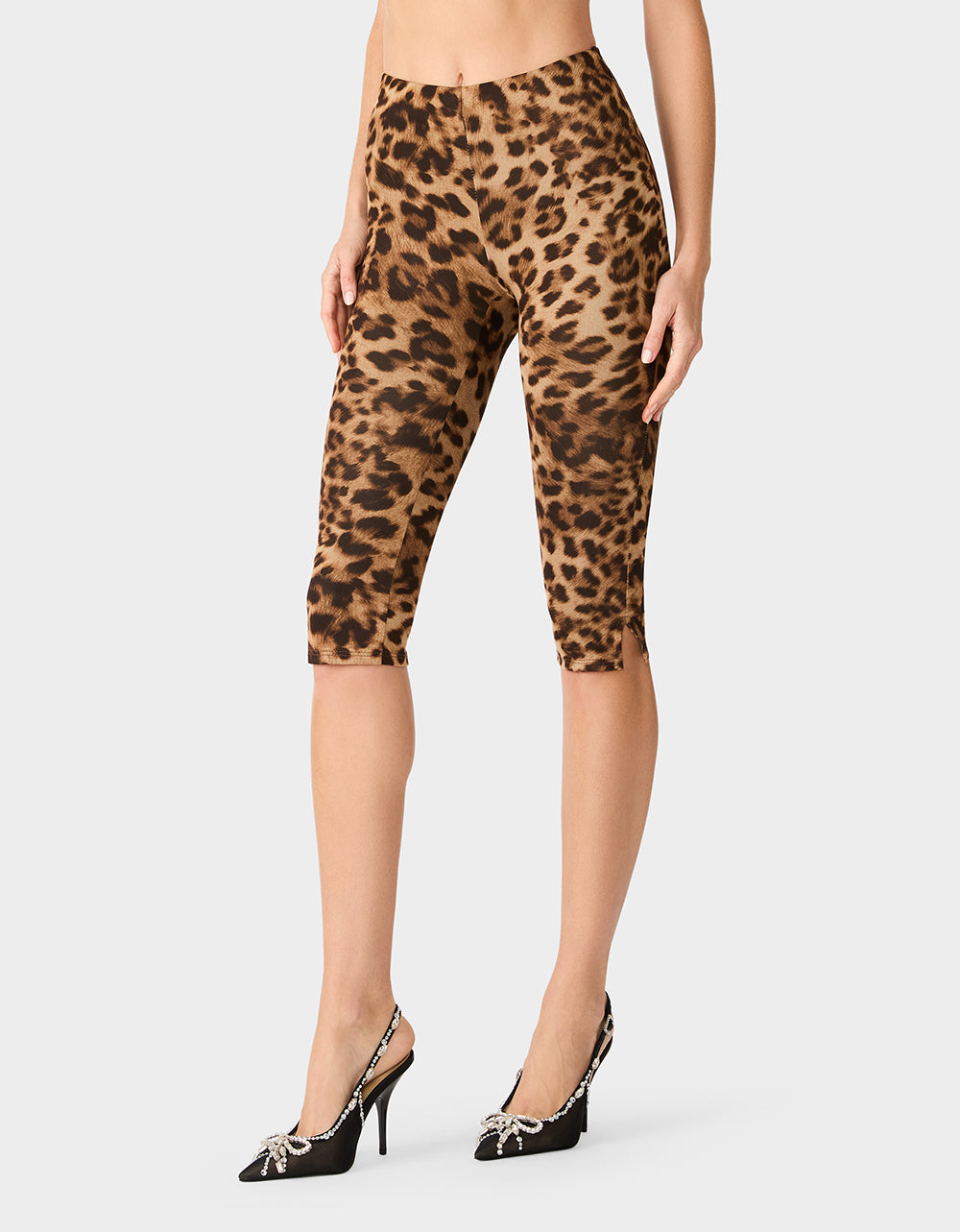 PURRFECT CAPRI PANTS BROWN - view 4