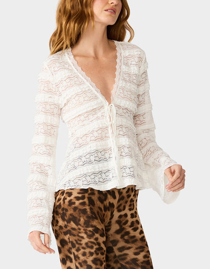 IVORY DREAM CARDIGAN