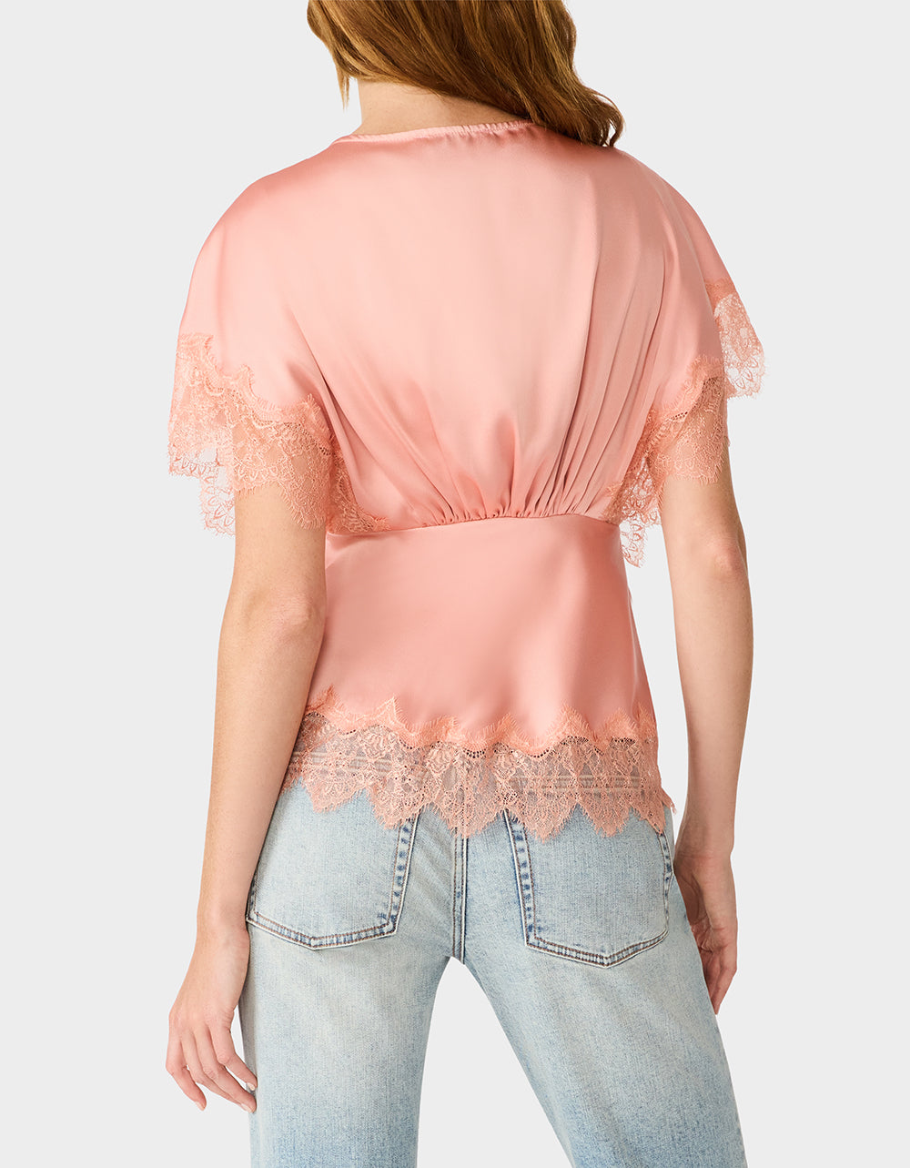 LACE LINES TOP BLUSH - view 4