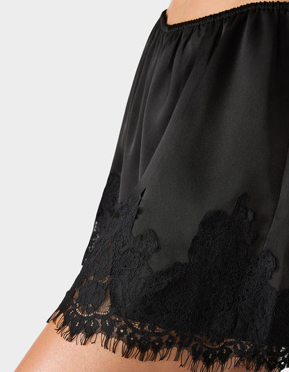 MIDNIGHT MISCHIEF SHORTS BLACK