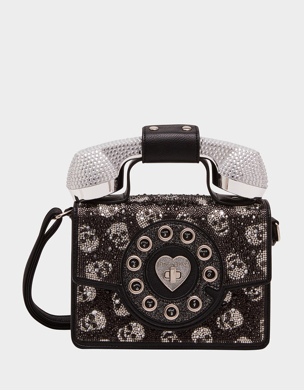 Betsey Johnson Phone Crossbody with Rhinestones (110 CAD) ❤ liked on  Polyvore featuring bags, handbags, shou… | Betsey johnson handbags, Betsey  johnson purses, Bags