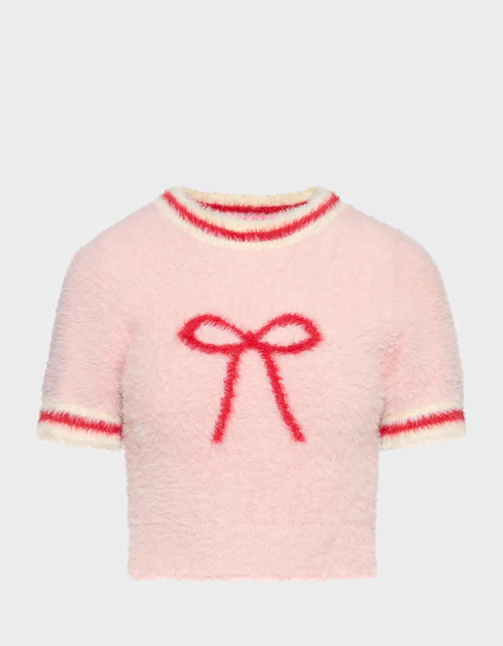 BETSEY'S BOW SWEATER PINK - APPAREL - Betsey Johnson - view 2