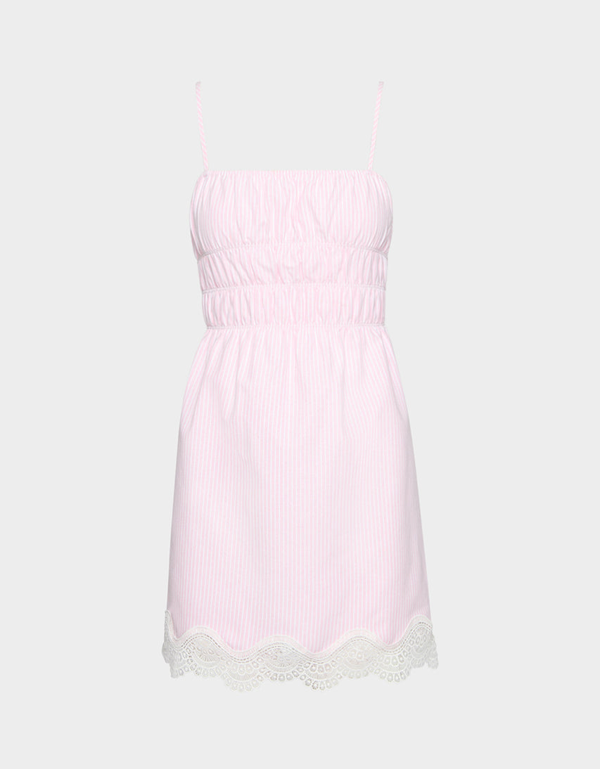 CENTER COURT DRESS PINK - APPAREL - Betsey Johnson