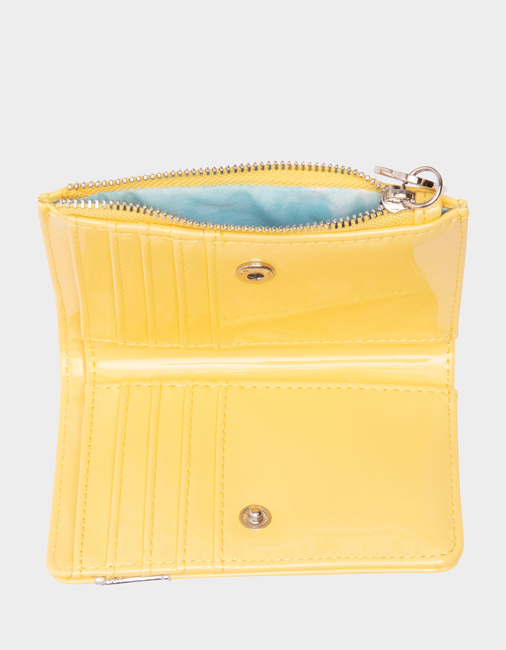 KITSCH SPIN ME BIFOLD WALLET YELLOW - HANDBAGS - Betsey Johnson - view 2