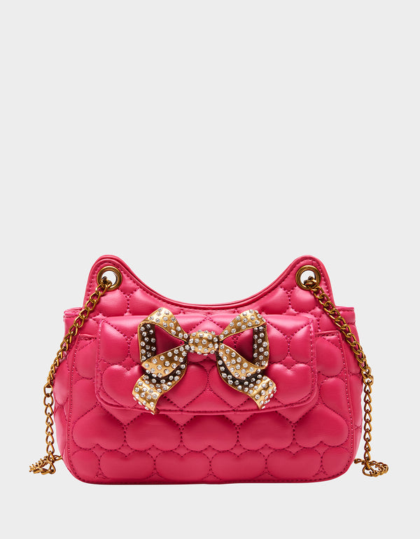 Velvet handbag Juicy Couture Pink in Velvet - 36999311