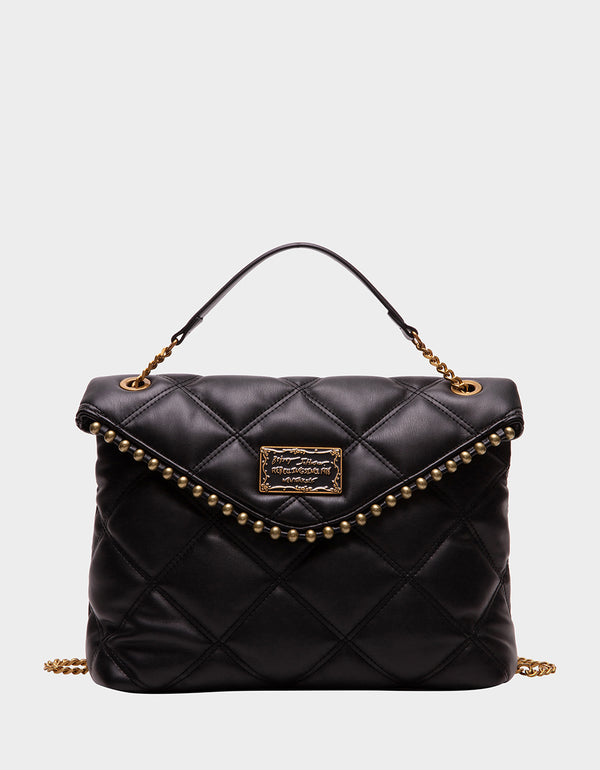Women's Leather Bag | Palermo Soho | Black | Stick & Ball Black