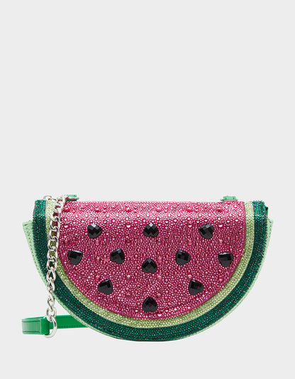 KITSCH SUGAR HIGH WATERMELON BAG PINK - HANDBAGS - Betsey Johnson