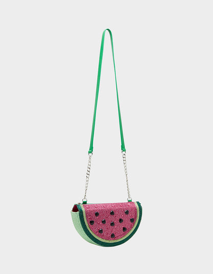 KITSCH SUGAR HIGH WATERMELON BAG PINK - HANDBAGS - Betsey Johnson