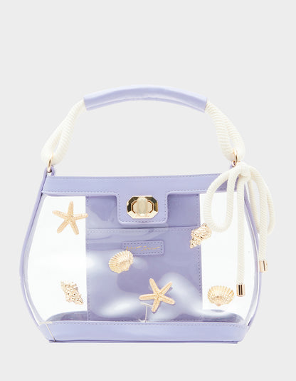 SEAS THE DAY BUCKET BAG LILAC - HANDBAGS - Betsey Johnson