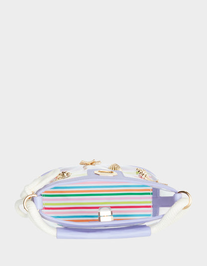 SEAS THE DAY BUCKET BAG LILAC - HANDBAGS - Betsey Johnson