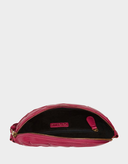 ICON STUD SLING BAG PINK - HANDBAGS - Betsey Johnson